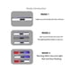 thumbnail image 4 of Solar Flashing Red and Blue Roadblock Lights,Black Shell Warm Light, 4 of 5