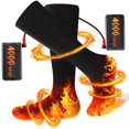 thumbnail image 1 of Calcetines Calefactables CaiQiXuan para Hombre y Mujer, 3 Niveles, Recargables, 1 of 7