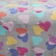 thumbnail image 5 of Cobertor Ligero Matrimonial  Elefantito Wish Color Gris Corazones Suave Térmica, 5 of 5