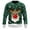 ZA Green, variant on Mens Christmas Sweaters Funny Reindeer Print Long Sleeve Crewneck Pullover Sweaters Holiday Winter Warm Cozy Xmas Gifts Sweaters for Men