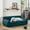 Blue-Foam, variant on Soft and comfortable pet sofa with backrest and armrests, suitable for modern rectangular pet sofas for small and medium-sized dogs,-Beige