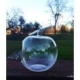 thumbnail image 1 of Apple Shaped Clear Glass Planter for Small Succulents, Air Plants or Rock Garden, 1 of 4