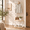 White, variant on SIMANLI Coat Rack Freestanding, Solid Wood Coat Tree with 5 Hooks and 2‑Tier Storage Shelf, Coat Hanger for Entryway, Bedroom, Living Room, Brown