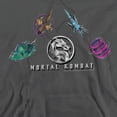 thumbnail image 2 of Mortal Kombat Movie Kombat Icons Unisex Adult Pull-Over Hoodie, Kombat Icons, Medium, 2 of 6