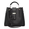 thumbnail image 4 of 3 bolsas bandolera mujer cosmetiquera Negra, 4 of 5