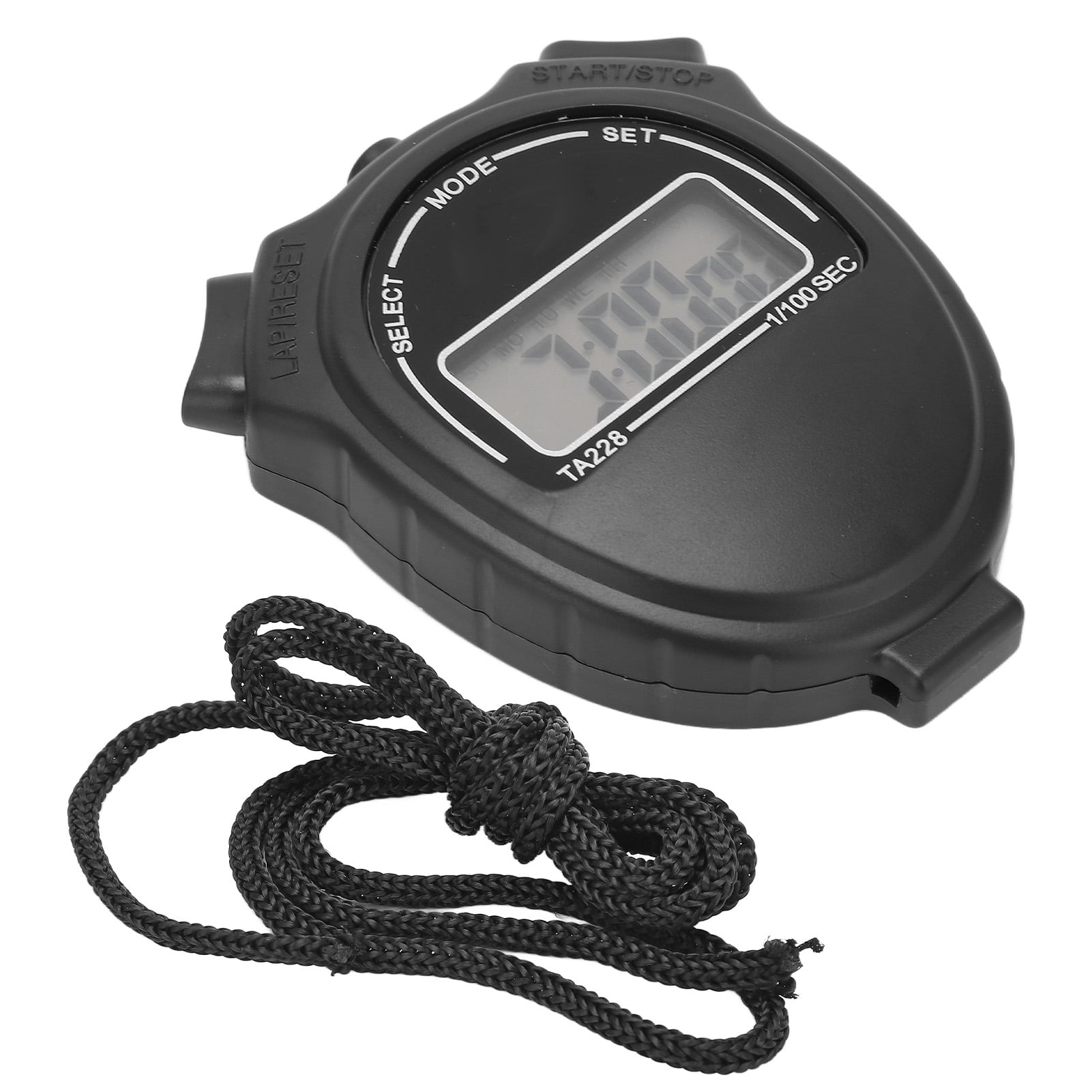 ANGGREK TA228 Handheld Digital Stopwatch Timer Chronograph Outdoor