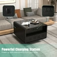 thumbnail image 4 of Sumdeal 27.8" Side Table with Fridge and Mobile Wireless Charging and USB ports,Smart Nightstand in Bedroom, 4 of 9