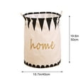 thumbnail image 3 of JingChun Storage Basket, Nursery Hamper Canvas Laundry Basket Foldable with Waterproof Large Storage Baskets for Kids Boys and Girls, office, Bedroom, Clothes,Toys, 3 of 4