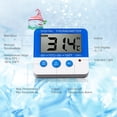 thumbnail image 2 of Mistaha Digital Fridge Thermometer with Alarm and Max Min Temperature Easy to Read LCD Display Digital Refrigerator Freezer Thermometer for Indoor Outdoor, 2 of 8