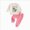 V205-Red, variant on boobe Kids Suit Fall And Winter Sweater Suit Cute Cartoon Letter Printing Long Sleeve Solid Color Pants Two Piece Suit