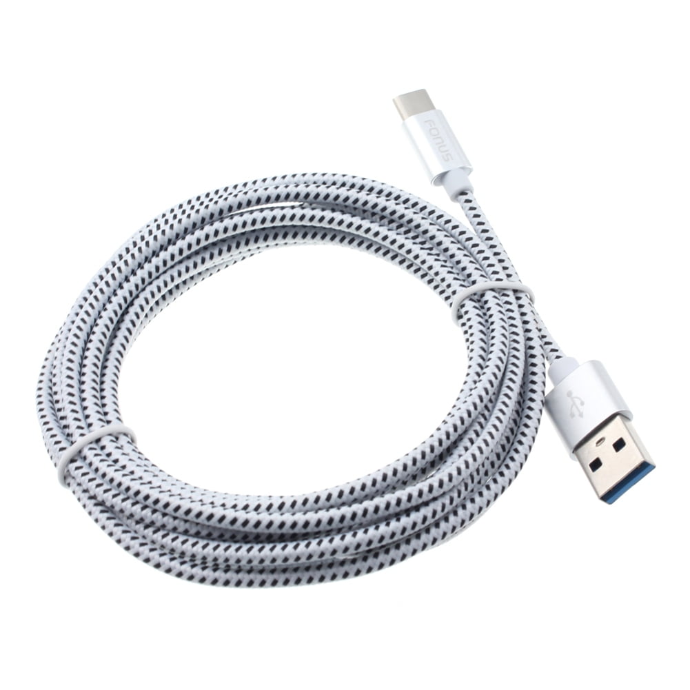 Type-C 10ft USB Cable Charger Cord Power Wire USB-C Z3W for Samsung Galaxy Tab Active Pro S3 9.7 S6 10.5 S5e 10.5 S4 10.5 A 10.1 (2019) S9 Plus, S8 Plus, active S10e S10 Plus 5G Note 9 8 10
