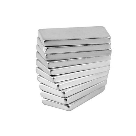 - 10pcs N52 Grade Super Strong Cube Magnets Rare Earth Neodymium Magnet 20x10x2mm