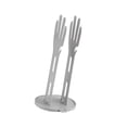thumbnail image 4 of Elodie Kitchen Gloves Holder Glove Drain Rack Sink Accessories Vertical Mitten Rack Gray, 4 of 8
