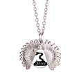 thumbnail image 1 of Un infame silbido de serpiente. Collar de girasol collar collar collar colgante, 1 of 3