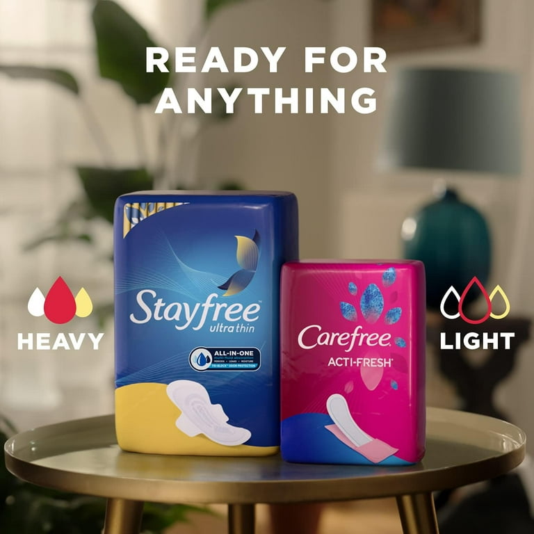 Shop overnight maxi pads for heavy periods – Stayfree & Carefree