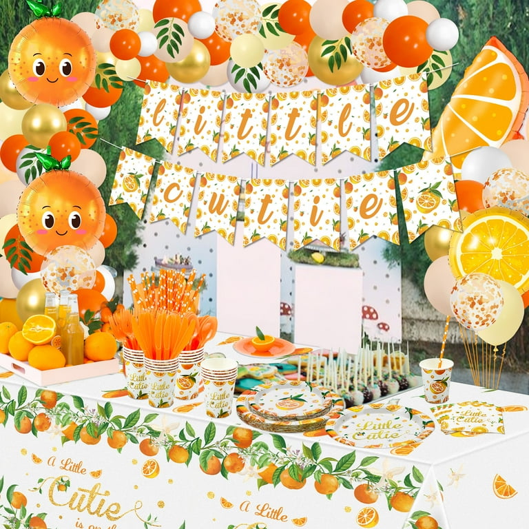 24 Pcs Cutie Pie Birthday Centerpiece Sticks - Pie & Pizza Table Toppers For 1st Birthday, Baby Shower