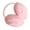 Pink, variant on Fusipu Soft Warm Solid Color Plush Knitted Earmuff Women Autumn Winter Warmer Ear Accessories