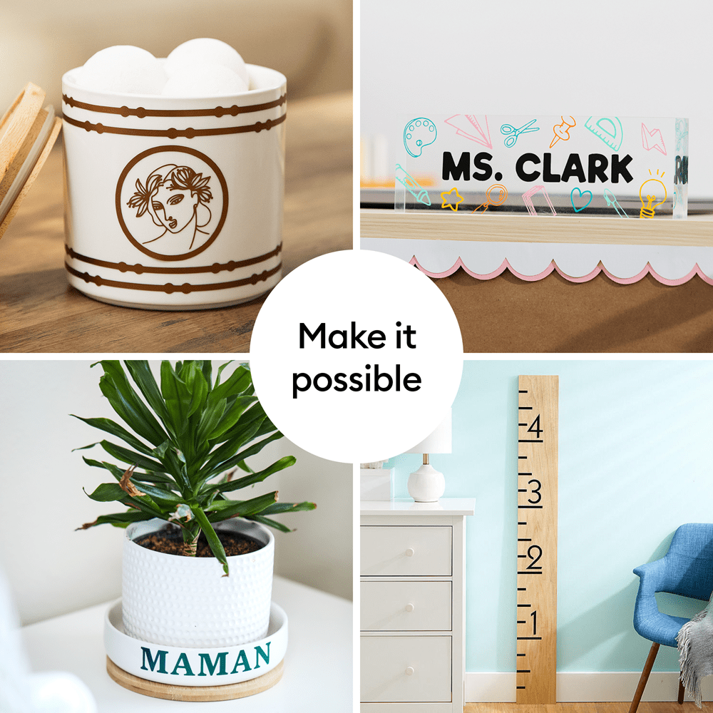 Cricut® Smart Vinyl™ Matless Permanent Vinyl (3 ft