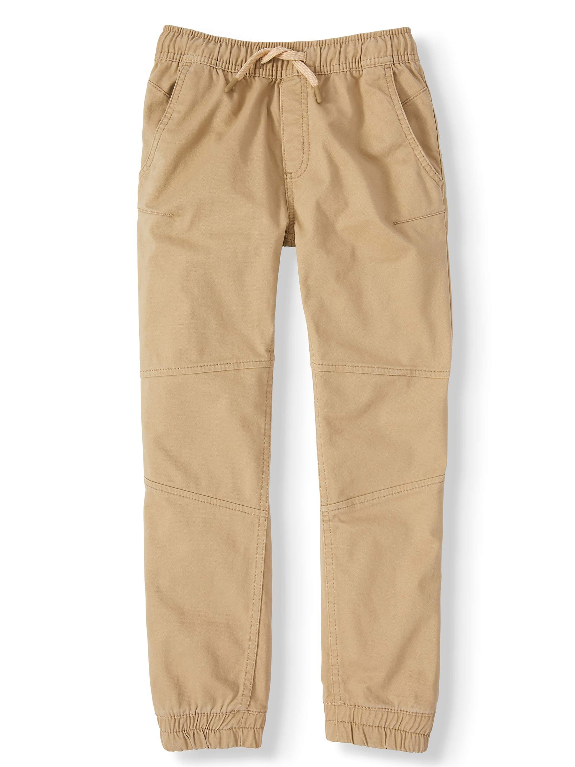 Kids khaki joggers hot sale