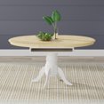 thumbnail image 2 of Glenwillow Home Oval Butterfly Leaf Table  Dbl X-Back Chairs, 2 of 10