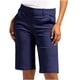 thumbnail image 2 of Mujeres Pantalones Cortos con Bolsillos Moda Verano Casual Sargamán Color Sólido Medio Pantalones Cortos, Poliéster Spandex, 2 of 9
