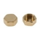 thumbnail image 1 of Accesorios de tubería de latón Unique Bargains 1/2" hembra tapón de rosca interna (tipo plano) 1" 2 Pcs, 1 of 7