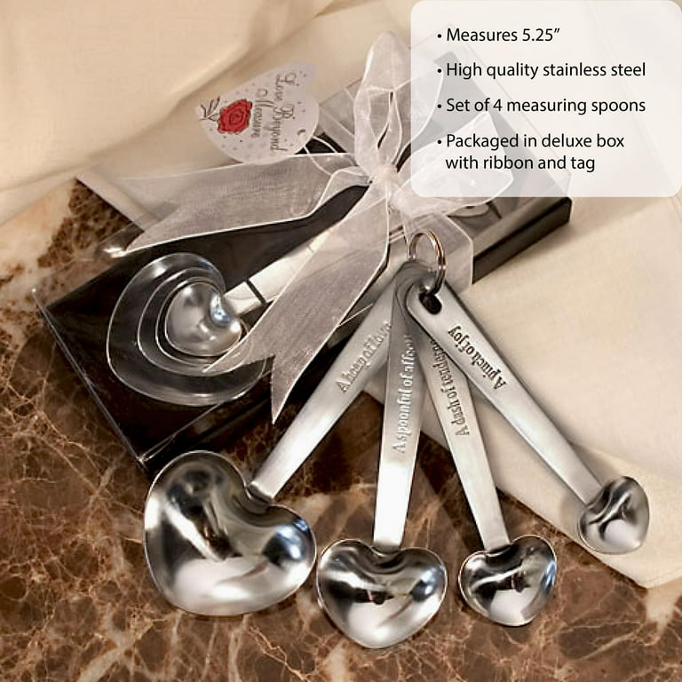 Stainless steel best sale wedding favors