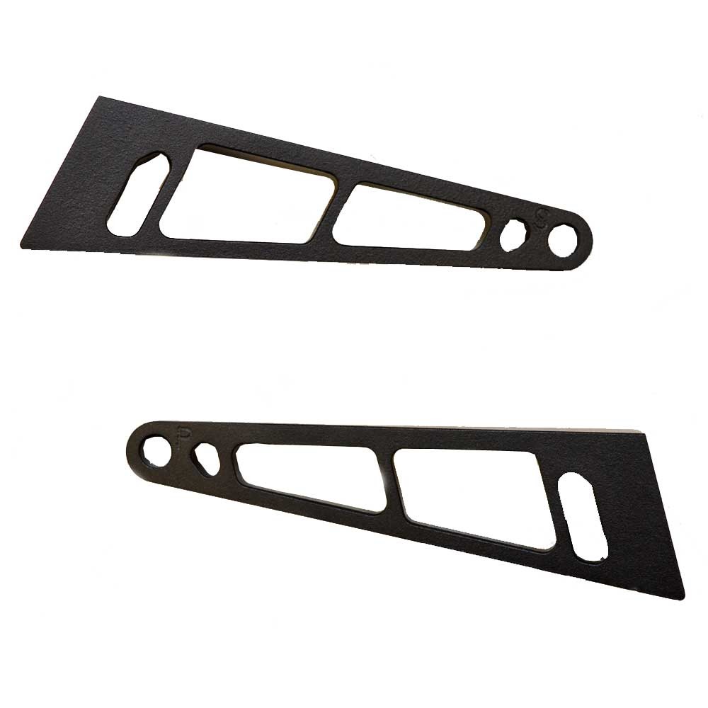 Axis Boat Mounting Clamp Arms 6170315 Light Bar Black (Set of 2)