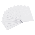thumbnail image 7 of 50 Pack Premium Blank PVC Cards, CR80 30Mil Graphic Quality White Plastic Cards for Photo ID Badge Printers, 7 of 7