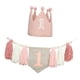 thumbnail image 5 of Banner de silla alta para 1.er cumpleaños, accesorios para fotomatón, decoración para 1.er cumpleaños de niños rosa, 5 of 9