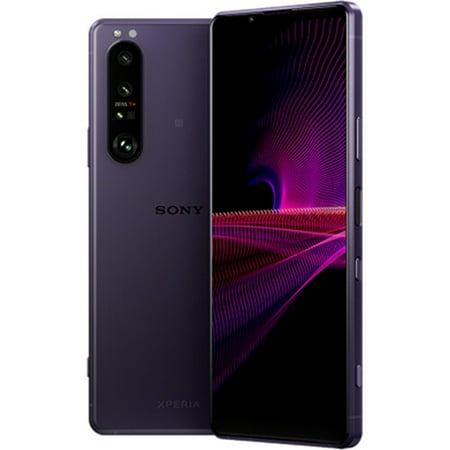 Sony XPERIA 1 III Dual-SIM 256GB 5G Smartphone (Unlocked, Violet) - (Open Box)