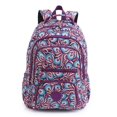 thumbnail image 3 of 2022 New Multi Pockets College Students Backpacks Colorful Print Oxford Waterproof Travel Bags Large Capacity Laptop Rucksacks, 3 of 7