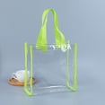 thumbnail image 2 of Clear Holographic Tote Bag, Women'S Shoulder Handbag For Gym & Beach, 2 of 2