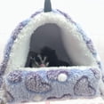 thumbnail image 2 of Rat Hamster Warm Bed House Cusion Fleece Hut Hanging Hammock Cute Toy Nest For Mini Small Animal Mice,Sugar Glider,Chinchilla,Dwraf Hamster, 2 of 4