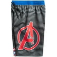 thumbnail image 5 of Marvel Avengers Boys’ Swim Trunks – Captain America, Iron Man, Hulk, Black Panther Swimsuit –(2T-12), 5 of 7