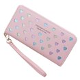 thumbnail image 1 of Lady Wallet Large Capacity All-match Heart Fashion Card Wallet Clutch Pouch, 1 of 5