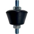 thumbnail image 1 of INDUSTRIAL - Silent Block Cónico para Aire Acondicionado M8 - Pie Anti Vibración - con Tuercas y Arandelas - Lote 4 Silent Block M8 - Soporte de Pared - para Soporte de Pared Reversible de Aire Acondicionado LingWen 8390615257855, 1 of 1