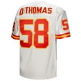 thumbnail image 3 of Men's Mitchell & Ness Derrick Thomas White Kansas City Chiefs 1994 Authentic Throwback Retired Player Jersey, 3 of 7