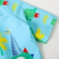 thumbnail image 5 of GYRATEDREAM 1-6T Boys Swimsuit One Piece Kid Boys Water Sport Short Swimwear UPF 50+ Sun Protection Bathing Suits with Cap, 5 of 6
