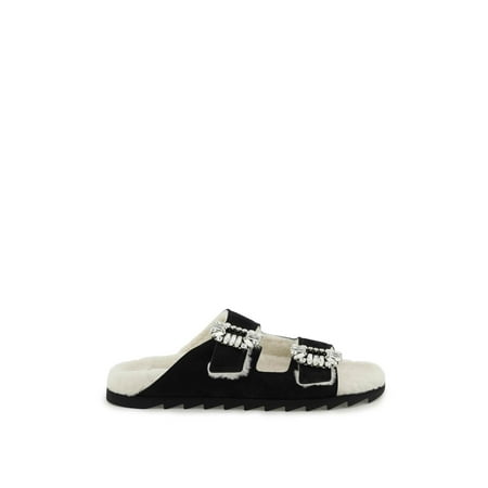 

Roger Vivier Slidy Viv Fur Mules Women