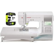 Restored Singer 9960 Quantum Stylist Computerized Sewing Machine Bundle with 1 YR CPS Enhanced Protection Pack (Refurbished)