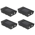 thumbnail image 1 of 4Pcs Outdoor Solar Wall Lights, Square Wireless Sconces, IP65 Waterproof with Solar Panel, 1 of 5