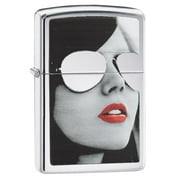 Zippo Sunglasses High Polish Chrome Pocket Lighter