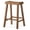 Antiqued Natural, variant on Vincent Counter Stool – 26 Inches – Rectangular Stool with Footrest – Grey Solid Wood – Space-Saving Design for Kitchen Counters & Islands