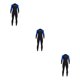 thumbnail image 5 of Soidarity Men Diving Wetsuit for Water Sports Suit Zip Wet Back Full Warm Body Surf Type1 NO1, 5 of 5