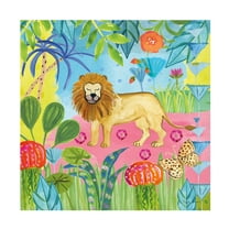 Trademark Fine Art 'The Big Jungle II' Canvas Art by Farida Zaman