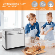 KBS 19-in-1 2LB Bread Maker Machine Fully Automatic LCD Display Stainless Steel Model# 013