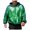 Green, variant on Men Carnival Sequin Flip Over Special Trend Hooded Sweatshirt Casual Loose Foreign Trade Fashion Business Sports Sweatshirt Mens Large Tall Sweatshirt