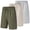 04, variant on 3 Pack Men's Swim Trunks Shorts with Mesh Lining Quick Dry Breathable Pockets for Summer Beach