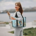 thumbnail image 5 of Travel Duffle Bag Little Dalmatian Puppy Travel Tote Bags Carry on Luggage Waterproof Weekender Bags with Top Handle Adjustable Shoulde Strap for Travel Gym, 5 of 5